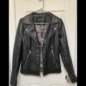 Guess leather jacket